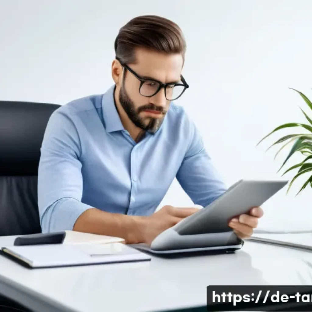통번역사 통역 스킬 향상 팁 - A focused professional interpreter sitting at a modern conference table in a well-lit, sleek office ...